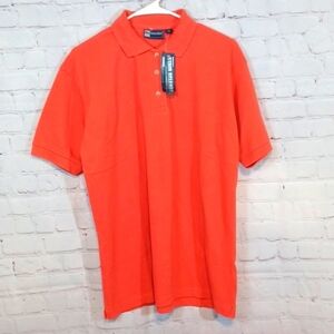 Blue‎ Generation NWT Men's Coral Polo Short Sleeve Shirt L